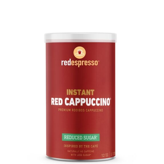 IRC-Reduced-Sugar-Tin-120g_1 Instant Red Cappuccino® Reduced Sugar Tin 120g - Image 1