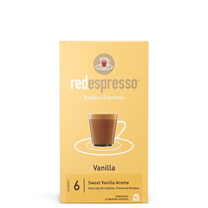 Vanilla-Rooibos-Capsules-46g Vanilla Rooibos Espresso Capsules 10s - Image 1