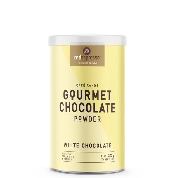 Gourmet-White-Chocolate-Tin-300g_1 White Chocolate Gourmet Chocolate Powder Tin 300g - Image 1